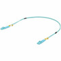 Ubiquiti 10 Gbps OM3 Duplex LC Cable - 1.6 ft (0.50 m) Fiber Optic Network Cable for Network Device - First End: 2 x LC/UPC Network - (Fleet Network)