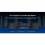 Cudy WR11000 Wi-Fi 7 IEEE 802.11 a/b/g/n/ac/ax/be Ethernet Wireless Router - Tri Band - 2.40 GHz ISM Band - 5 GHz UNII Band - 6 x x - (WR11000)