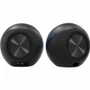 Creative 51MF1715AA000 Pebble X 2.0 Bluetooth Speaker System - 15W RMS - Black - 60Hz-20kHz - USB-C & AUX