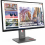Lenovo ThinkVision P27QD-40 27" Class WQHD LED Monitor - 16:9 - Raven Black - 27" Viewable - In-plane Switching (IPS) Technology - - x (Fleet Network)