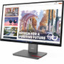 Lenovo 64B3GAR2US ThinkVision P27QD-40 27" WQHD IPS Monitor - 2560 x 1440120Hz - 350 cd/m² - Raven Black