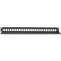Intellinet Blank Patch Panel - 24 Port(s) - 1U High - 19" Wide - Rack-mountable (720847)