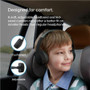 Belkin SoundForm Mini Headset - Stereo - Mini-phone (3.5mm) - Wired/Wireless - Bluetooth - On-ear, Over-the-head - Binaural - - 4 ft - (AUD001btBKV3)