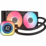 Corsair iCUE LINK TITAN 240 RX LCD Cooling Fan/Radiator/Water Block - 4.72" (120 mm) Maximum Fan Diameter - 2 x Fan(s) - 73.50 CFM - - (Fleet Network)