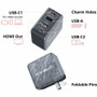 AVerMedia Core Go GC313 Charging/Video Transmission Device - 2.44" (62 mm) Height x 2.60" (66 mm) Width x 1.44" (36.60 mm) Depth - (GC313BLACK)