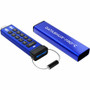 iStorage datAshur PRO+C 512GB USB 3.2 (Gen 1) Type C Flash Drive - 512 GB - USB 3.2 (Gen 1) Type C - 310 MB/s Read Speed - 246 MB/s - (IS-FL-DA3C-256-512)