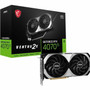 MSI NVIDIA GeForce RTX 4070 Ti Graphic Card - 12 GB GDDR6X - 7680 x 4320 - 2.66 GHz Boost Clock - 192 bit Bus Width - PCI Express 4.0 (Fleet Network)