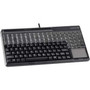 CHERRY Encryptable SPOS Small Point of Sale Keyboard - 135 Keys - QWERTY Layout - 54 Relegendable Keys - Magnetic Stripe Reader - USB (Fleet Network)