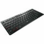 CHERRY MXU-270 Keyboard - Wired/Wireless Connectivity - Bluetooth/RF - Compact - 5.2 - 32.81 ft (10000 mm) - 2.40 GHz - USB 2.0 Type A (Fleet Network)