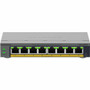 Netgear Business GS108EPP Ethernet Switch - 8 Ports - Manageable - Gigabit Ethernet - 10/100/1000Base-T - 3 Layer Supported - 5.90 W - (Fleet Network)