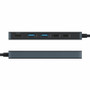 Hyper HyperDrive Flex 5 Port USB-C Hub - for Monitor, Notebook, Tablet PC, Hard Drive, Keyboard - Charging Capability - USB Type C - 2 (HD4101BKGL)