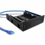 Vantec 5.25 Inch Internal Drive Bay Adapter With USB 3.0 Host Interface And Hot Swappable Support Supported Black Bays For HDD X HDA-502H