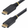 StarTech. com HDMI2-CABLE-GRIP-10M Active HDMI 2. 0 Cable with Gripping Connectors - 10m - 33ft - 4K 60Hz/1440p 144Hz - 18Gbps - HDR10 - HDCP 2. 2 - TPE
