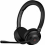 Cyber Acoustics Professional Wireless Headset With AI Noise Cancelation - Stereo - Wireless - Bluetooth - Over-the-head - Binaural - (Fleet Network)