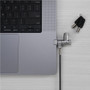 Targus HS5910GL HyperShield MacBook Pro Cable Lock - Keyed - 6. 5 ft - 1. 98 m Galvanized Steel - Silver