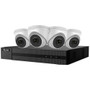 Hikvision 4 Channel 2MP PoE Kit - Network Video Recorder, Camera - 1920 x 1080 Camera Resolution - HDMI - Full HD Recording (Fleet Network)