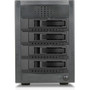 RAIDage Tower Drive Enclosure 4 Bay Mini-SAS HD Host Interface Black Hot Swappable HDD Bays SATA/600 SAS X JAGE5BT4HDBK-M1