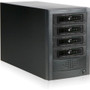 RAIDage Tower Drive Enclosure With Mini-SAS HD Host Interface Hot Swappable 4 Bays Black SATA/600 SAS HDD X JAGE5BT4-T7DE