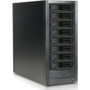 RAIDage 8 Bay Hot Swappable Tower Drive Enclosure With Mini-SAS HD Host Interface For And SATA 600 SATA/600 Black Bays SAS JAGE9BT8HDBK-DE
