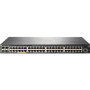HPE Aruba 2930F 48G PoE+ 4SFP+ Switch - 48 Ports - Manageable - 10 Gigabit Ethernet, Gigabit Ethernet - 10/100/1000Base-T, 10GBase-X - (Fleet Network)