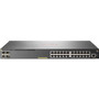 HPE Aruba 2930F 24G PoE+ 4SFP+ TAA-compliant Switch - 24 Ports - Manageable - Gigabit Ethernet, 10 Gigabit Ethernet - 10GBase-X - 3 - (Fleet Network)