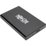 Tripp Lite U357-025-UASP Drive Enclosure - USB 3.0 Host Interface External - Black - 1 x 2.5" Bay (Fleet Network)