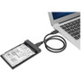 Tripp Lite U357-025-UASP Drive Enclosure - USB 3.0 Host Interface External - Black - 1 x 2.5" Bay (U357-025-UASP)