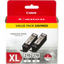 Canon PGI-270 XL Ink Cartridge - Pigment Black - Inkjet - 2 Pack (Fleet Network)