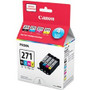 Canon CLI-271 Ink Cartridge - Black, Cyan, Magenta, Yellow - Inkjet Pack (Fleet Network)