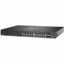 Aruba JL666AR#ABG CX 6300F Layer 3 Switch - 24 Port Gigabit PoE - 4x SFP56 Slots - 370W PoE Budget - 1U Rack-Mountable