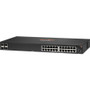 HPE 6100 24G 4SFP+ Switch - 24 Ports - 3 Layer Supported - Modular - 33 W Power Consumption - Twisted Pair, Optical Fiber - 1U - Wall (Fleet Network)