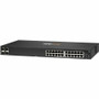 Aruba JL678A#ACD 6100 24G 4SFP+ Switch - 24 Port Gigabit + 4 x 10G SFP+ Uplinks - Layer 3 Managed - 1U Rack-Mountable