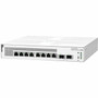 HPE Networking Instant On Switch 8p Gigabit CL4 PoE 2p SFP 124W 1930 - 8 Ports - Manageable - Gigabit Ethernet, 10 Gigabit Ethernet - (Fleet Network)