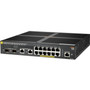 HPE JL693A#ABB 2930F 12G PoE+ 2G/2SFP+ Switch - 16 Ports - 12 PoE+ - 2 SFP+ - Layer 3 Managed - Rack-Mountable