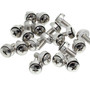 StarTech.com M6 x 12mm - Screws - 100 Pack - M6 Mounting Screws for Server Rack & Cabinet - Mounting Screw - 0.47" - Stainless Steel - (CABSCREWSM62)