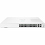 Aruba Instant On Switch 24p Gigabit 2p 10GBT 2p SFP+ 1960 - 26 Ports - Manageable - 10 Gigabit Ethernet, Gigabit Ethernet - 10GBase-T, (Fleet Network)