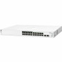 Aruba Instant On 1830 24G 12p Class4 PoE 2SFP 195W Switch - 24 Ports - Manageable - Gigabit Ethernet - 10/100/1000Base-T, 1000Base-X - (JL813A)