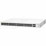 Aruba Instant On 1830 48G 4SFP Switch - 48 Ports - Manageable - Gigabit Ethernet - 10/100/1000Base-T, 1000Base-X - 2 Layer Supported - (JL814A)