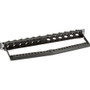 Black Box Multimedia Angled Port Patch Panel 24 Rackmount Wide TAA Compliant Rack-mountable High S JPMT1024-ANG