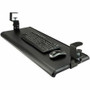 AIDATA KB-3010 Desk Clamp Keyboard Tray - Metal - 27. 6" Wide x 12. 2" Deep - 5. 5" Height with 3 Adjustable Positions