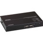 ATEN Slim HDMI Single Display KVM over IP Receiver - 1 Computer(s) - 1920 x 1200 Maximum Video Resolution - 1 x Network (RJ-45) - 4 x (Fleet Network)