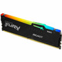 Kingston FURY Beast RAM Module - For Motherboard - 32 GB (1 x 32GB) - RGB - DDR5-5600/PC5-44800 DDR5 SDRAM - 5600 MHz Single-rank - - (KF556C36BBE2A-32)