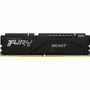 Kingston FURY Beast RAM Module - 32 GB - DDR5-5600/PC5-44800 DDR5 SDRAM - 5600 MHz Single-rank Memory - CL40 - 1.25 V - On-die ECC - - (Fleet Network)