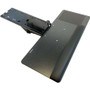 Nutone-Densi KT1030 Keyboard Tray Kit - Right Hand Ideal Rail 21'' - Black Powder Coat Steel