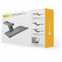 Nutone-Densi KT1060 Adjustable Underdesk Keyboard Tray - Steel - 6.7" Height - 30° Tilt - 40° Swivel