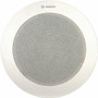 Bosch LC4-UC12E Indoor Ceiling Mountable Speaker - 12 W RMS - White, Black - 18 W (PMPO) Woofer Tweeter Midrange - 65 Hz to 20 kHz - (Fleet Network)