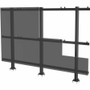 SEAMLESS Connect, Universal dvLED Bolt Down Pedestal for 27" Displays up to 610mm Wide in a 8x8 Configuration. - 64 Display(s) - 27" - (Fleet Network)