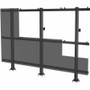 SEAMLESS Connect, Universal dvLED Floor-to-Wall Mount for 27" Displays up to 610mm Wide in a 8x8 Configuration. - 64 Display(s) - 27" (Fleet Network)