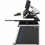 Lund Halsey x-Type Broadcast Air Console - 63in Width  - White Top - Industrial Style - 396 lb (179.62 kg) Capacity - Height - 63" mm) (Fleet Network)