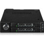 Icy Dock ToughArmor MB092VK-B Drive Enclosure for 3.5" PCI Express NVMe 4.0, U.2, U.3 - SFF-8654 SlimSAS Host Interface Internal - - - (Fleet Network)